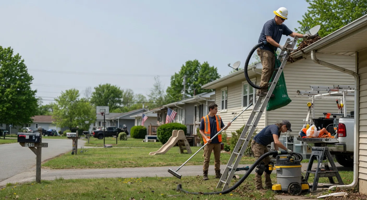 Gutter Installation in Mackinaw, IL near me